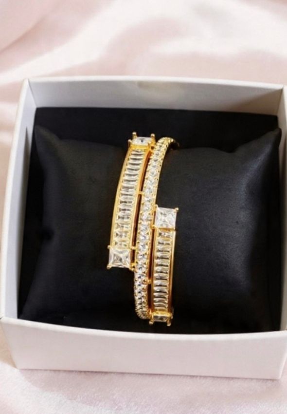 AD triple row bracelet