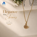 Crystal Swan Pendant Necklace