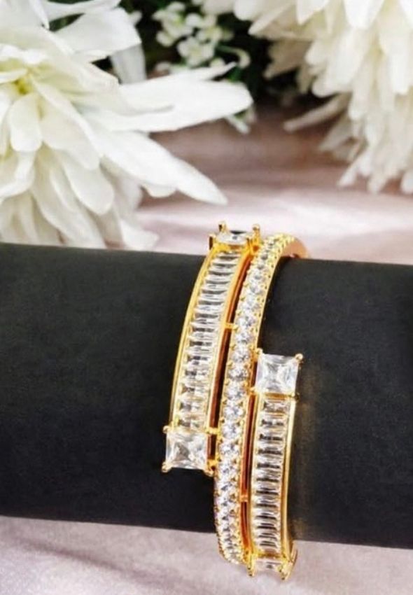 AD triple row bracelet