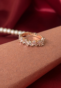 Elegant Crystal Band Ring