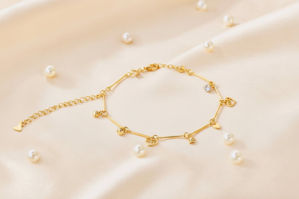 Minimalist & Elegant Charm Bracelet Design 2