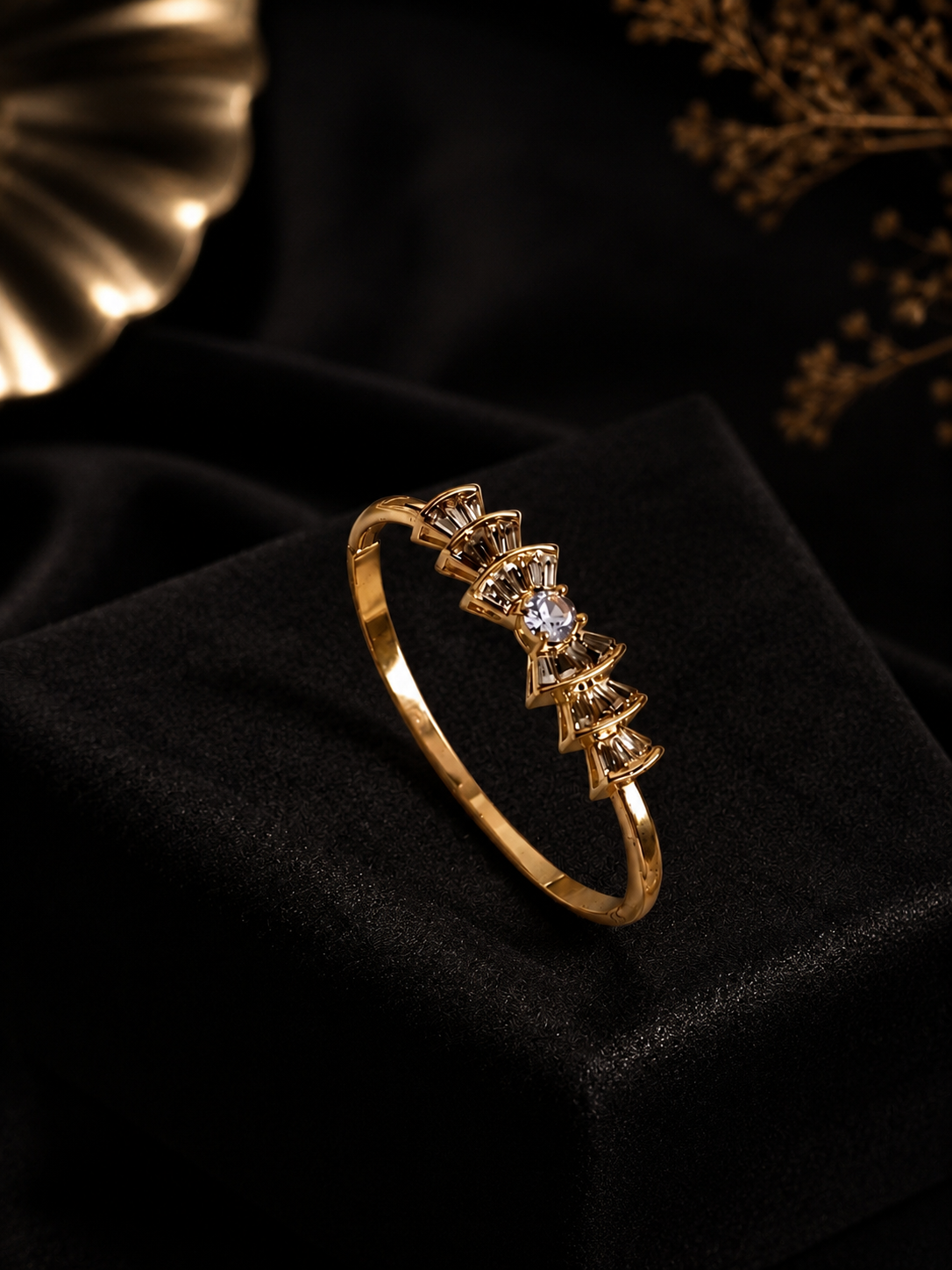 AD tie shape bracelet