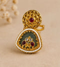 Traditional Rajwadi Double Long Ring