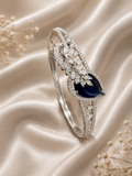 AD elegant, nature-inspired openable kada bracelet