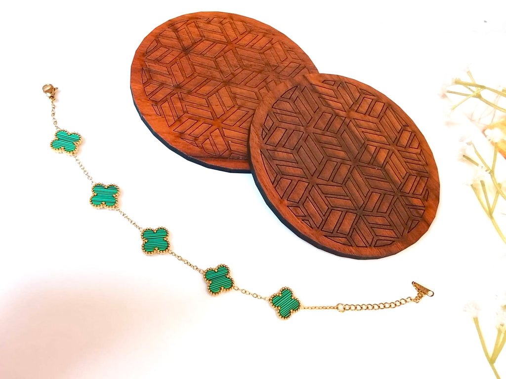Green Clover Bracelet