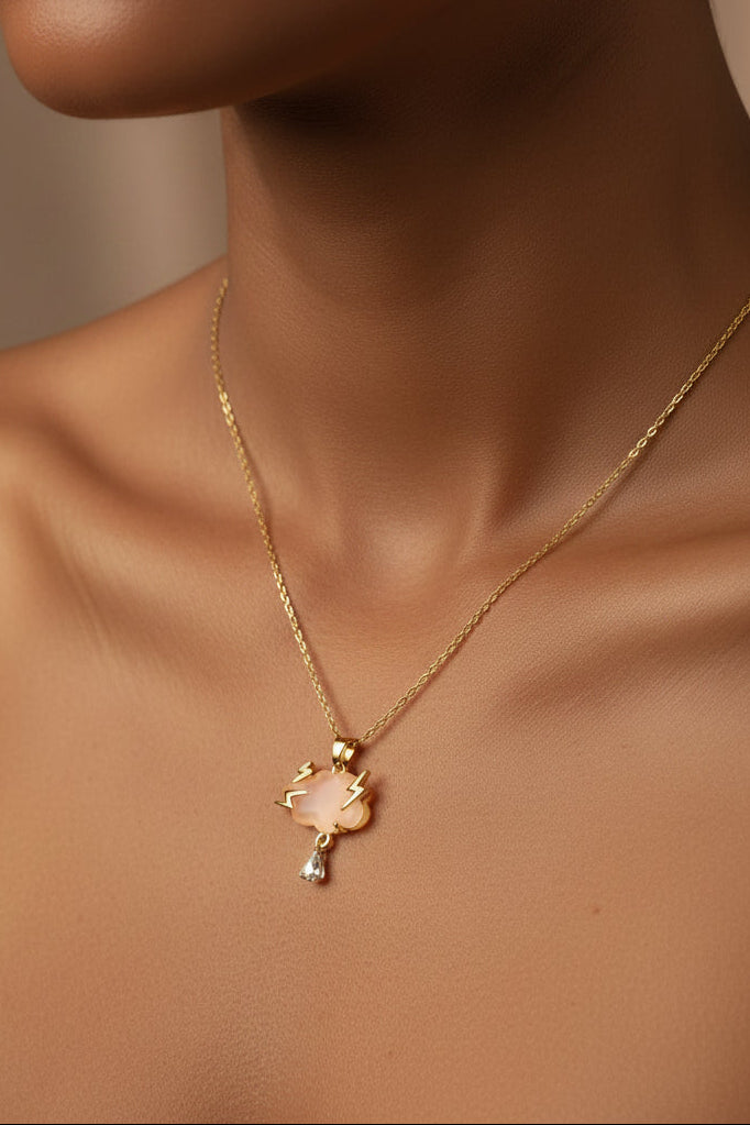 The Dreamy Raincloud Pendant Neckchain