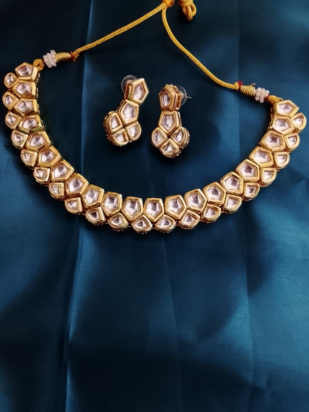 Kundan choker necklace