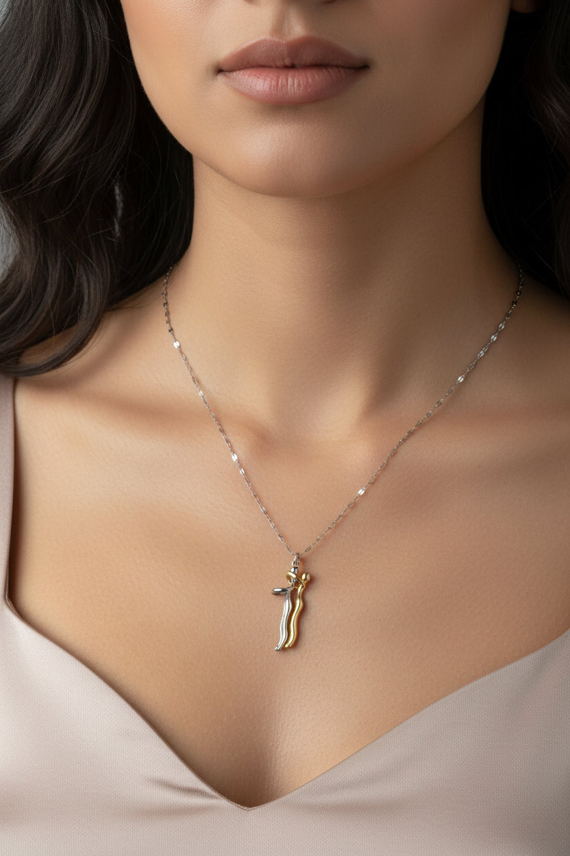 The Eternal Hug Pendant Necklace
