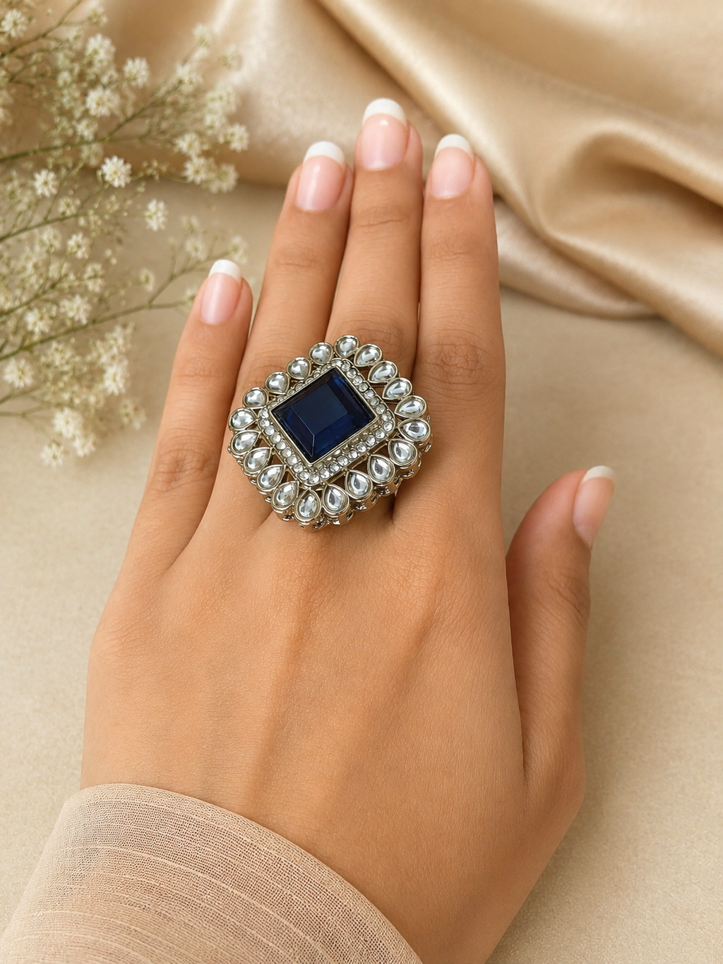 Imperial Cushion-Cut Heritage Statement Ring