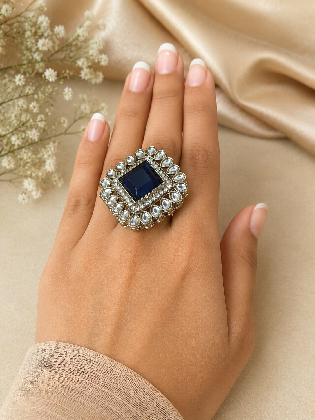 Imperial Cushion-Cut Heritage Statement Ring