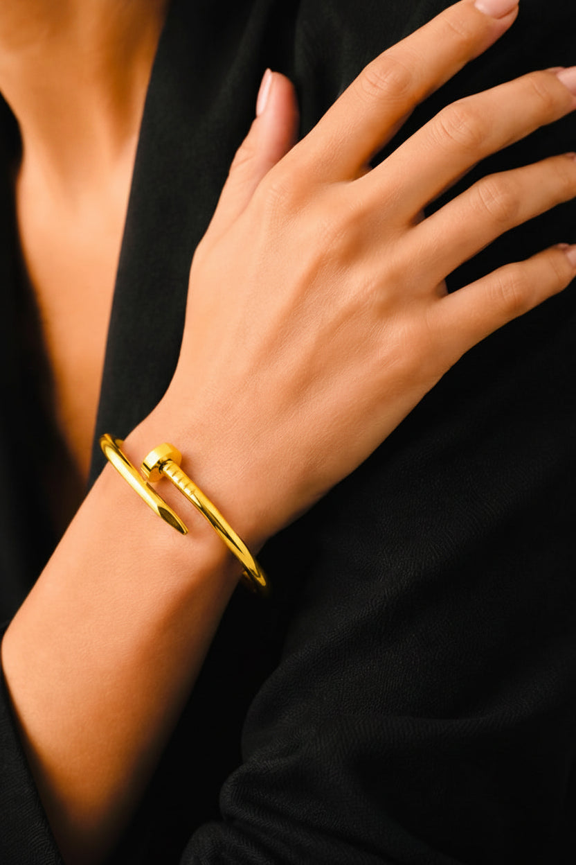 Nail Cuff Bracelet