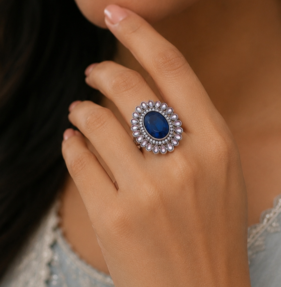 Imperial Oval Heritage Statement Ring