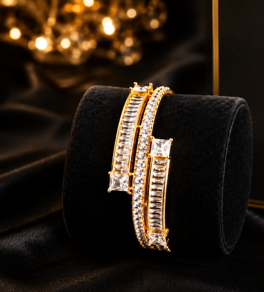 AD triple row bracelet