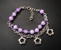 Whimsical multi-layered charm bracelet
