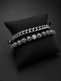 Two-piece curated bracelet stack