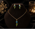 Tulip Floral jewelry set