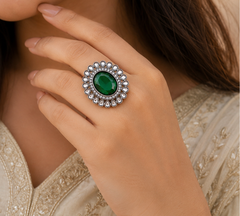 Imperial Oval Heritage Statement Ring