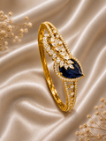 AD elegant, nature-inspired openable kada bracelet
