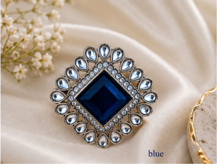 Imperial Cushion-Cut Heritage Statement Ring