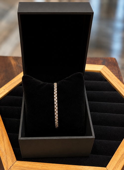 AD -line diamond tennis kada bangle