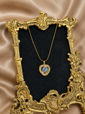 Elegant Gold-Plated Floating Memory Locket Set