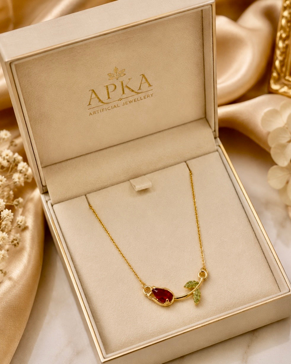 Tulip flower pendant