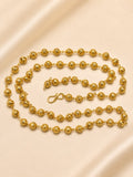 Exquisite traditional golden filigree Borimala strand