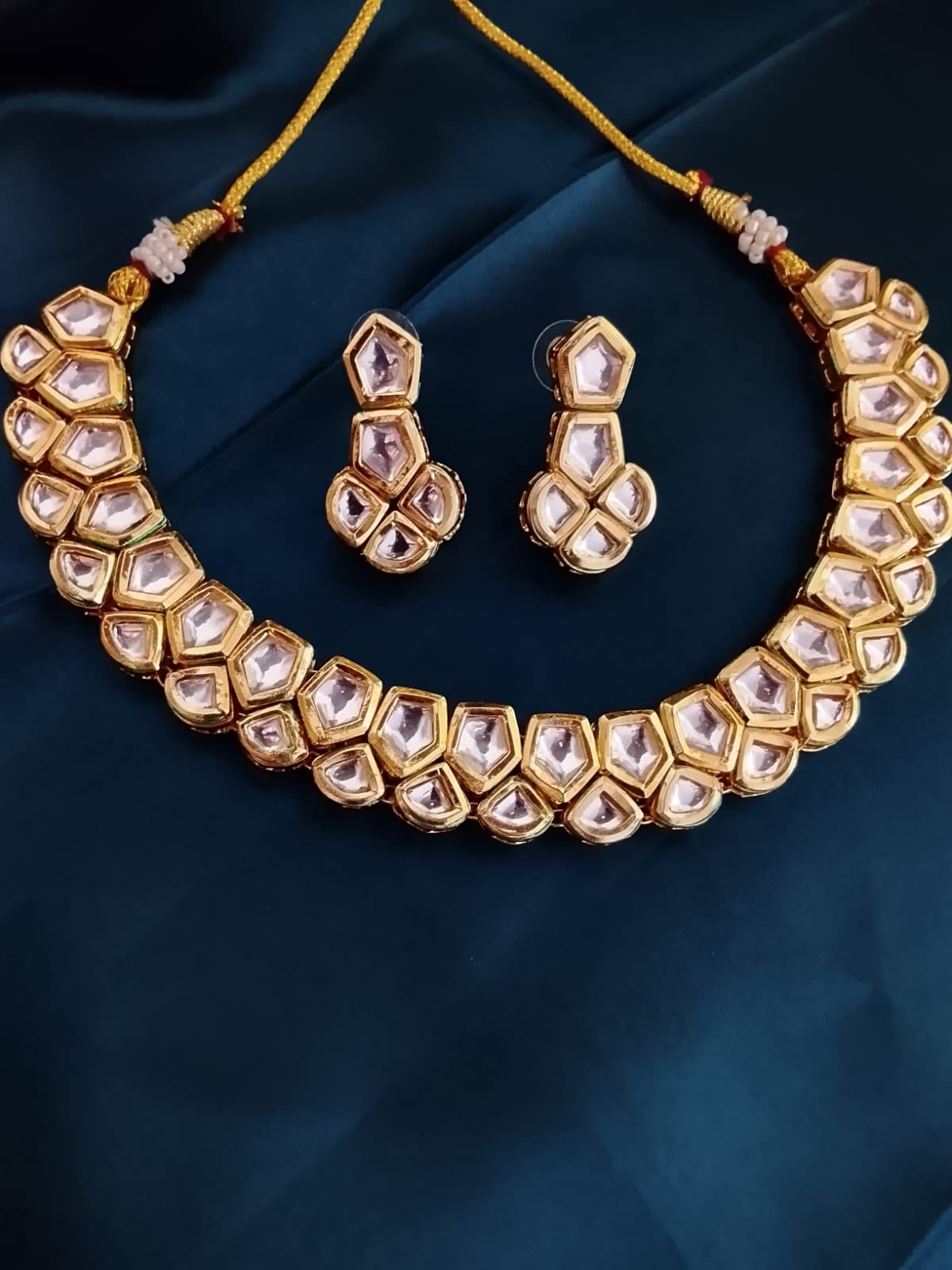 Kundan choker necklace