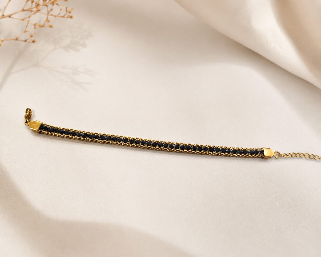 Luxury Braided Twisted Chain Tennis Bracelet